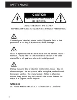 Preview for 4 page of TTI Buddy BX1 User Manual