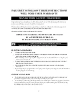 Preview for 2 page of TTI Elite 100 Installation And Operation Manual