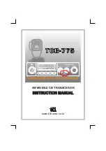 TTI LIBERTA TCB-775 Instruction Manual preview