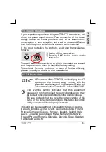 Preview for 13 page of TTI LIBERTA TCB-775 Instruction Manual