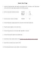 Preview for 2 page of TTI LTX-5510 Operating Instructions Manual