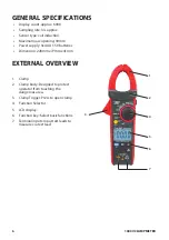 Preview for 6 page of TTI PROFESSIONALS TTICM1000V Operating Instructions Manual