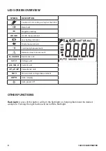 Preview for 8 page of TTI PROFESSIONALS TTICM1000V Operating Instructions Manual