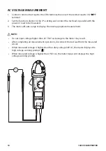 Preview for 10 page of TTI PROFESSIONALS TTICM1000V Operating Instructions Manual