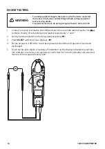 Preview for 14 page of TTI PROFESSIONALS TTICM1000V Operating Instructions Manual