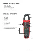 Preview for 6 page of TTI PROFESSIONALS TTICM600V Operating Instructions Manual