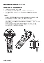 Preview for 9 page of TTI PROFESSIONALS TTICM600V Operating Instructions Manual