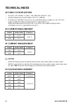 Preview for 14 page of TTI PROFESSIONALS TTICM600V Operating Instructions Manual