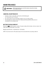 Preview for 18 page of TTI PROFESSIONALS TTICM600V Operating Instructions Manual