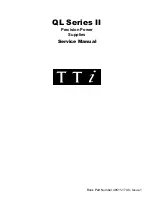 TTI QL II Series Service Manual предпросмотр