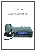 TTI TCB-5289 User Manual preview