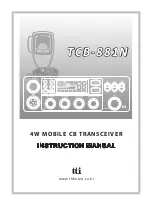 TTI TCB-881N Instruction Manual preview