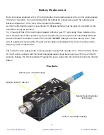 Preview for 4 page of TTI TIA-525 Operating Instructions Manual