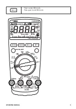 Preview for 9 page of TTI TTIDM1000VAR Operating Instructions Manual