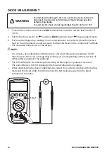 Предварительный просмотр 14 страницы TTI TTIDM1000VAR Operating Instructions Manual