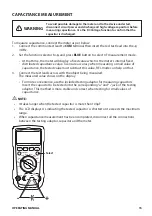 Preview for 15 page of TTI TTIDM1000VAR Operating Instructions Manual