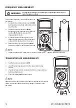 Preview for 16 page of TTI TTIDM1000VAR Operating Instructions Manual