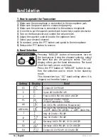 Preview for 14 page of TTikorea TCB-1100 Instruction Manual