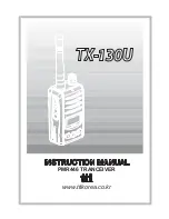 Preview for 1 page of TTikorea TX-130U Instruction Manual