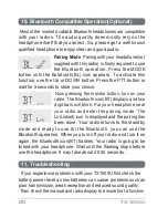 Preview for 20 page of TTikorea TX1000U Instruction Manual