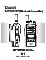 TTikorea TX2000U Instruction Manual preview