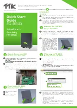 TTK FG-BBOX Quick Start Manual предпросмотр