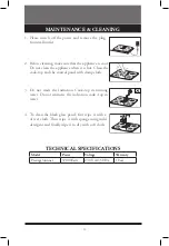 Предварительный просмотр 12 страницы TTK Prestige Stunner Manual