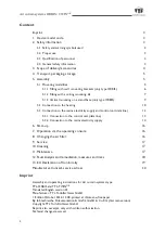 Preview for 2 page of TTL TTL-ORBIS Assembly And Operating Instructions Manual