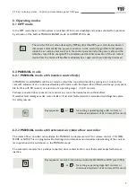 Preview for 9 page of TTL UBT plus User Manual