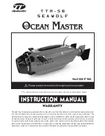 TTRobotix Ocean Master Instruction Manual предпросмотр