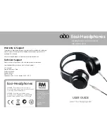 TTS Easi-Headphones User Manual preview