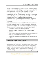 Preview for 3 page of TTS Easi-Torch User Manual