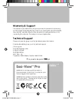 Preview for 1 page of TTS Easi-View Pro User Manual