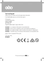 Preview for 4 page of TTS EY10007 User Manual