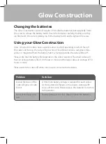 Preview for 3 page of TTS Glow Construction User Manual