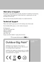 TTS Outdoor Big Point EY04773 User Manual preview