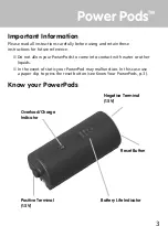 Preview for 4 page of TTS Power Pods SC00550 User Manual