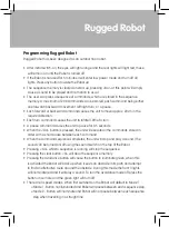 Preview for 3 page of TTS Rugged Robot User Manual