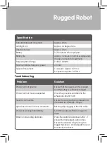 Preview for 7 page of TTS Rugged Robot User Manual