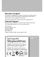 TTS SC00552 User Manual preview