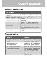 Предварительный просмотр 6 страницы TTS Sound Around MES0912 User Manual