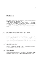 Preview for 3 page of Tubbutec SH-1oh1 Installation Manual