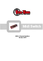 Tube-Town TT-Midi-Switcher Manual preview