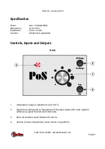 Предварительный просмотр 5 страницы Tube-Town TT PoS100 Manual