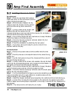 Предварительный просмотр 54 страницы TubeDepot 18 WATT Assembly Manual