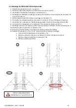 Preview for 25 page of TUBESCA-COMABI NEOLIUM SX Assembly And Operating Manual