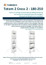 TUBESCA-COMABI TOTEM 2 CROSS 2 Assembly Manual preview