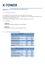 Preview for 3 page of TUBESCA-COMABI X-TOWER Assembly & Operating Manual