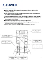 Preview for 7 page of TUBESCA-COMABI X-TOWER Assembly & Operating Manual