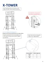 Preview for 24 page of TUBESCA-COMABI X-TOWER Assembly & Operating Manual